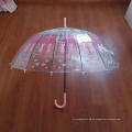 Special Shape Helm Transparent POE Umbrella Promotional